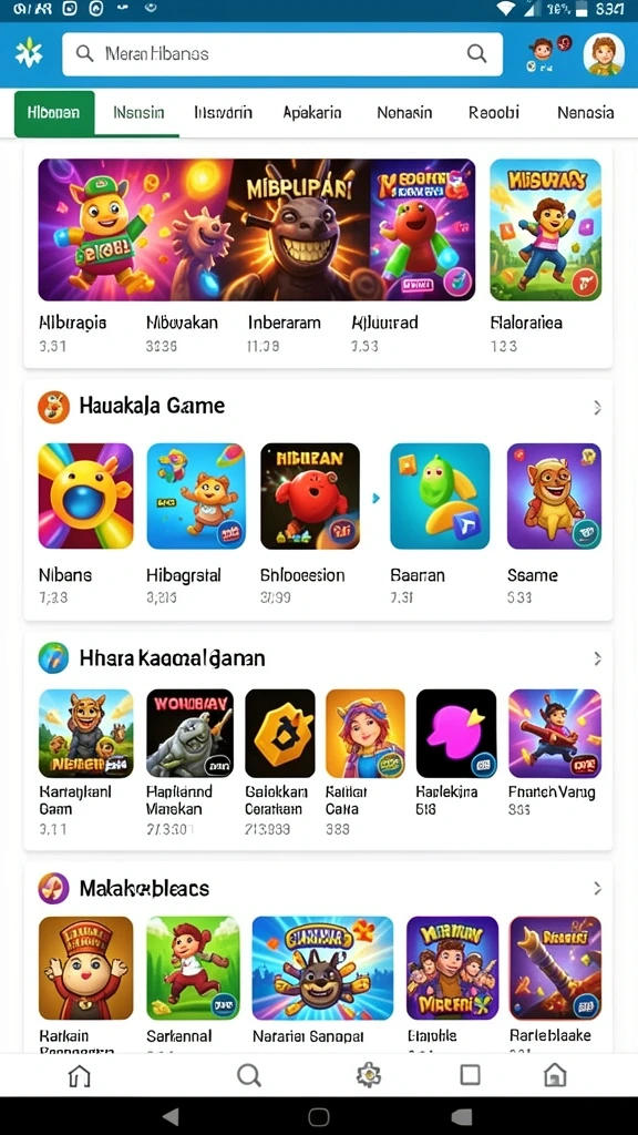 Antarmuka aplikasi yang ramah pengguna.