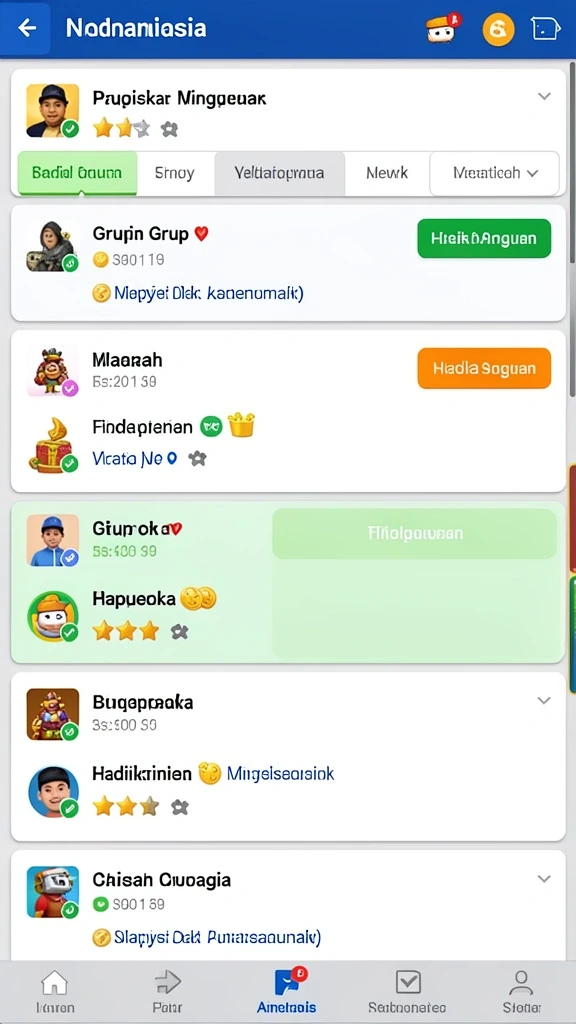 Karakter baru yang siap menemani petualangan.
