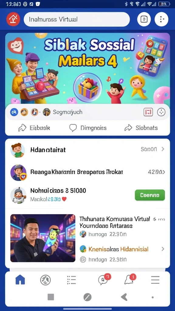 Tampilan antarmuka pengguna yang menawan dan mudah digunakan.