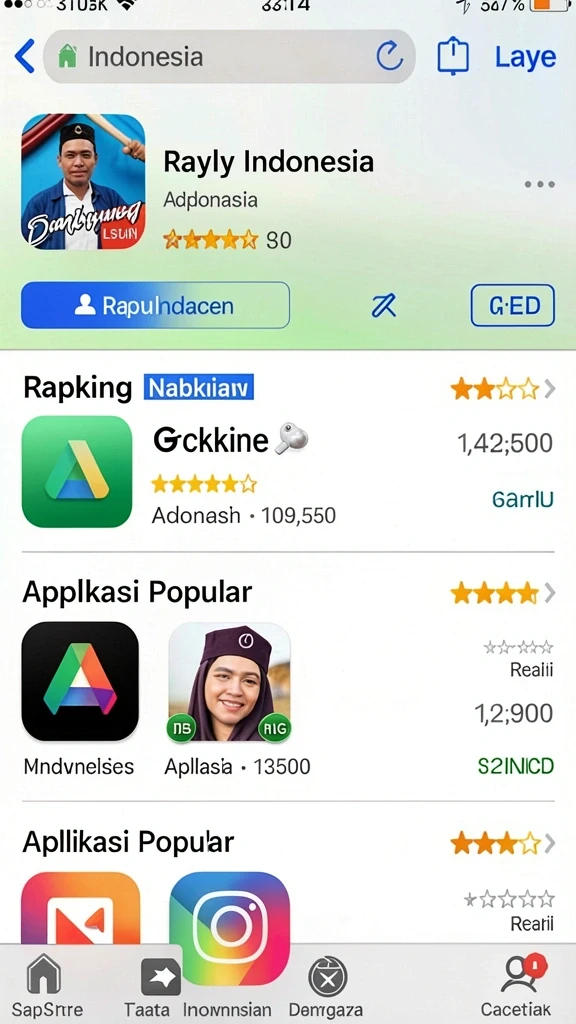 Tangkapan layar menunjukkan antarmuka permainan yang menarik.
