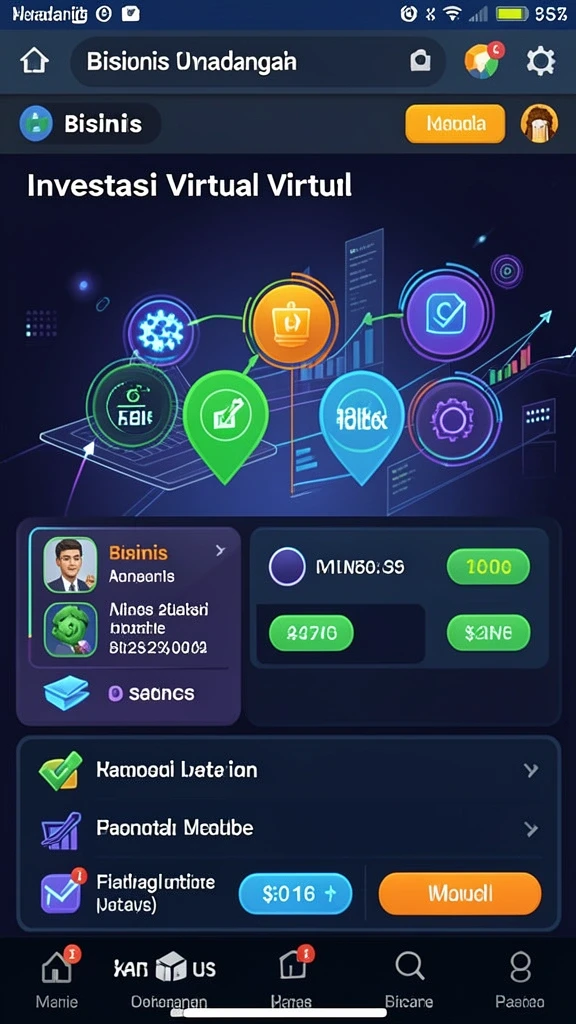 Karakter unik dengan desain yang memukau.