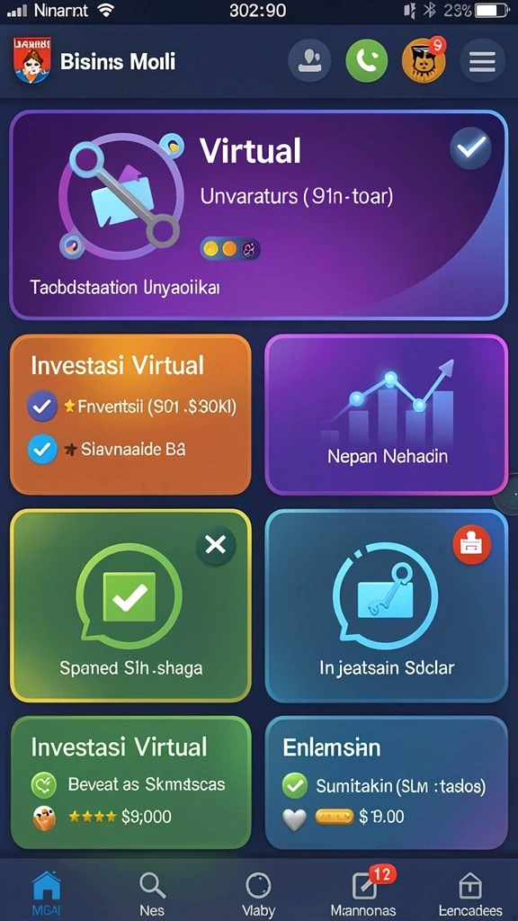 Tampilan antarmuka yang menarik dan intuitif.