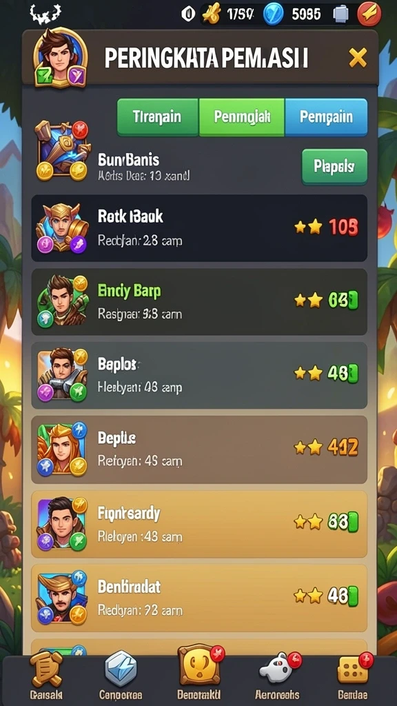 Gameplay yang seru dan penuh tantangan.