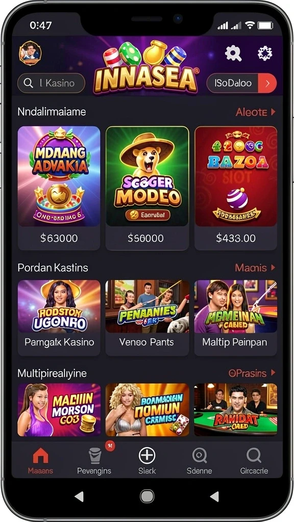 Tampilan karakter yang dapat disesuaikan.