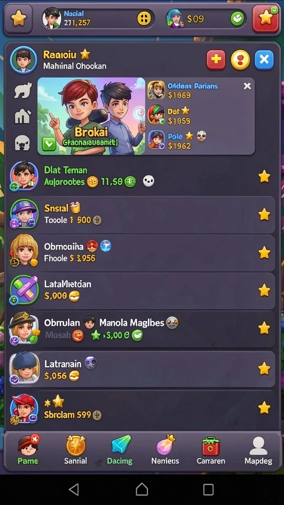Screenshot aksi dalam permainan yang penuh tantangan.