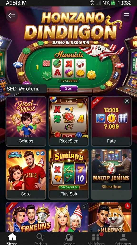Beragam tema permainan slot yang menghibur.