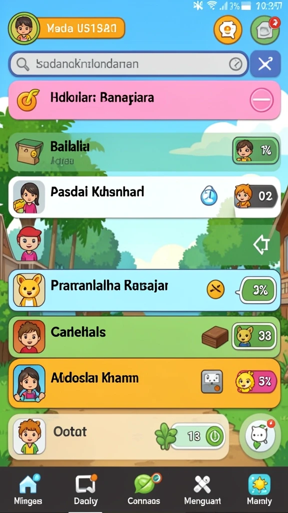 Bingo kartu siap untuk dimainkan dengan teman!