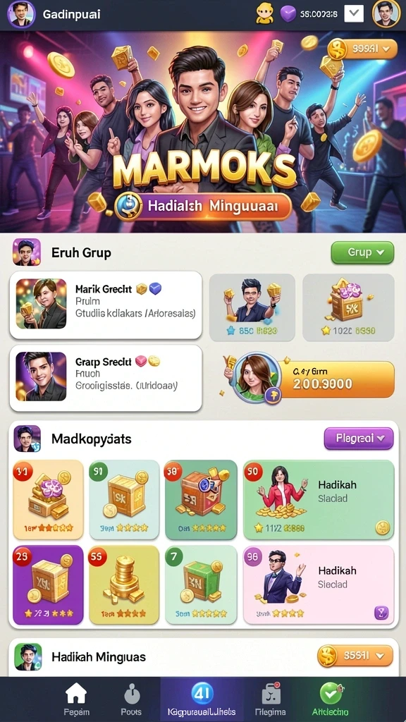 Deskripsi fitur kostum karakter yang dapat dipilih.