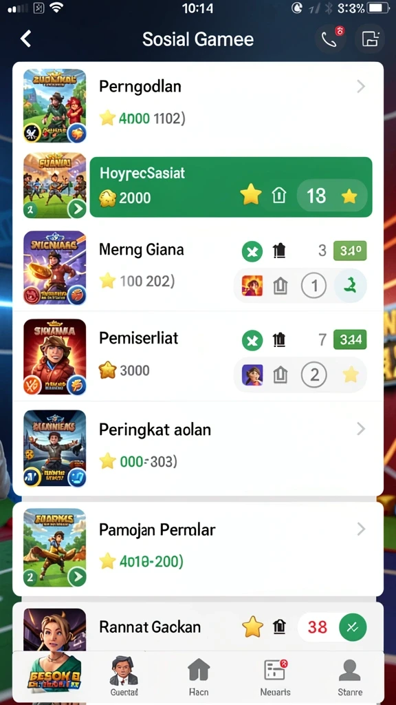 Fitur reward yang adil dan bermanfaat.