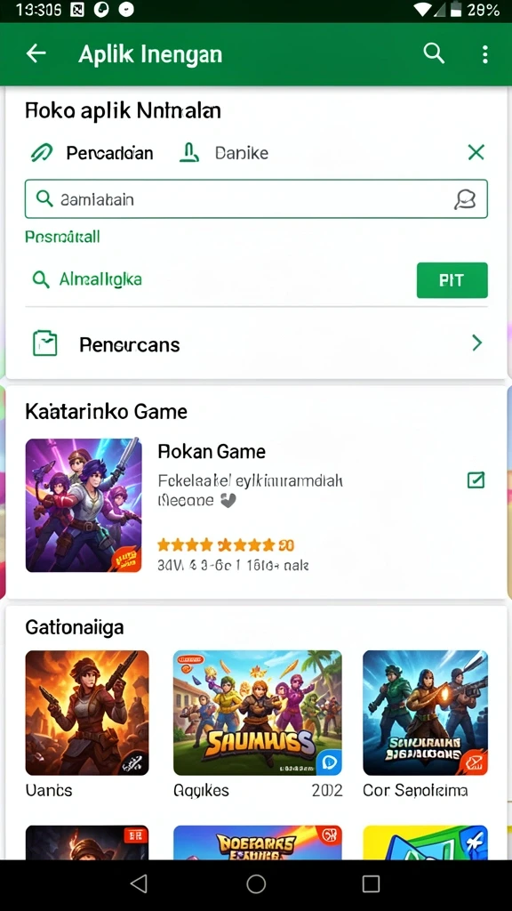 Tampilan antarmuka pengguna yang sederhana dan menarik.