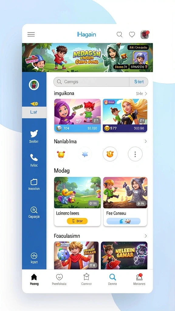 Gameplay seru dengan efek suara yang memukau.