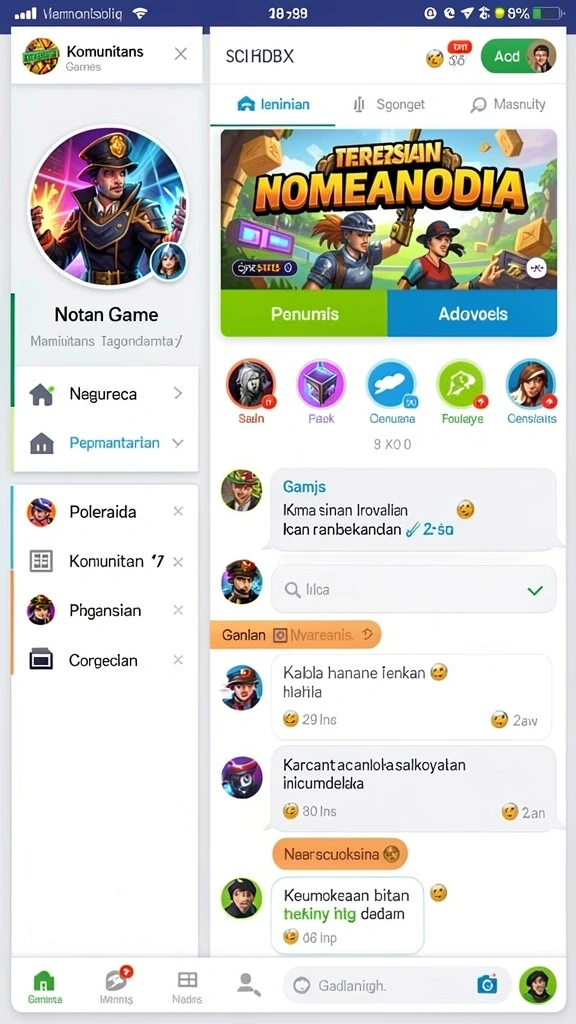 Tampilan awal GACORMAX yang menarik dan intuitif.
