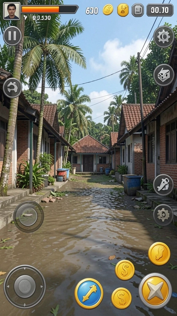 Peluang menang menarik di setiap tantangan permainan.