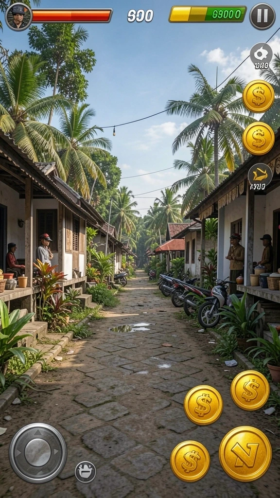 Karakter unik dengan desain yang menarik dan lucu.