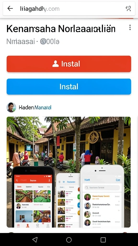 Tampilan antarmuka yang ramah pengguna.