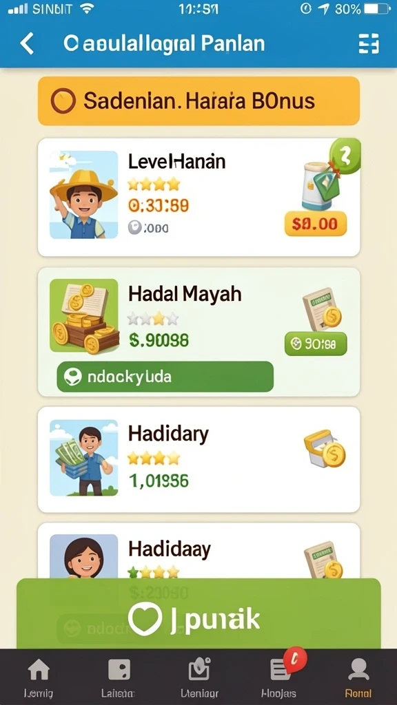 Screenshot karakter utama HOKIARENA dalam aksi.