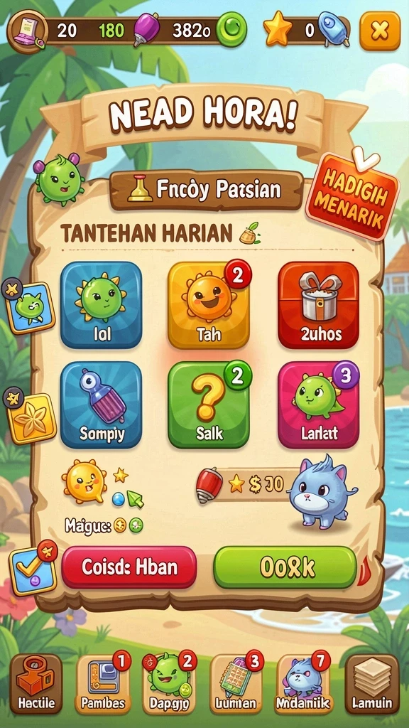 Fitur bonus yang beragam untuk meningkatkan peluang menang.