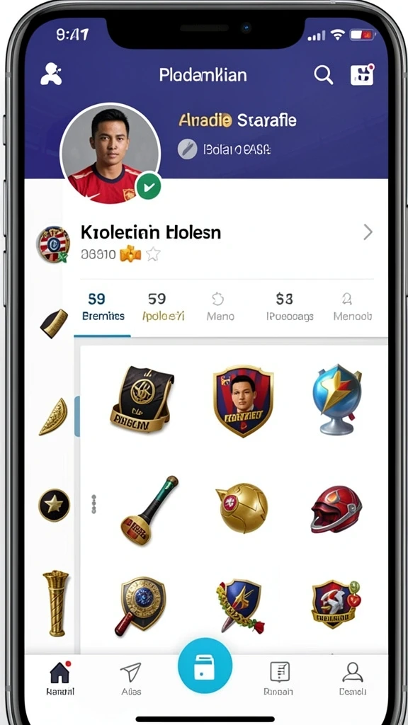 Screenshot menunjukkan tampilan utama permainan IDPKING.
