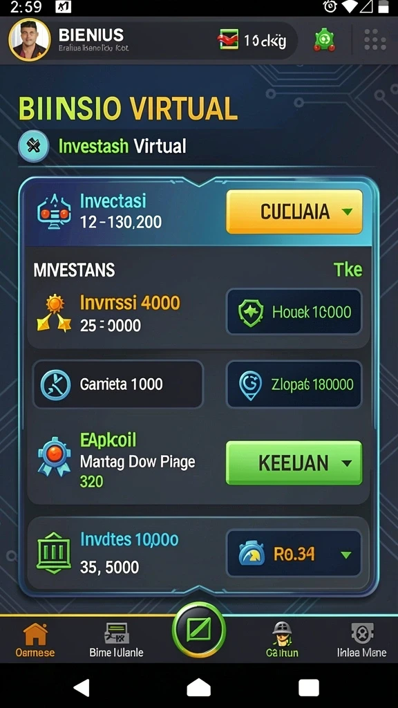 Tampilan antarmuka yang intuitif dan mudah digunakan.