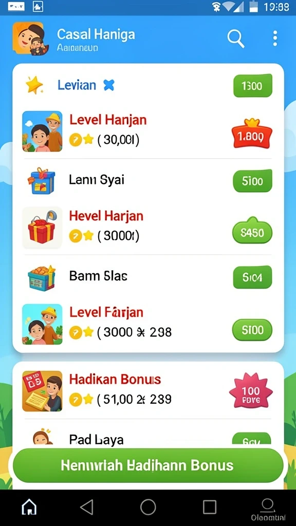 Berbagai pilihan permainan taruhan yang seru.
