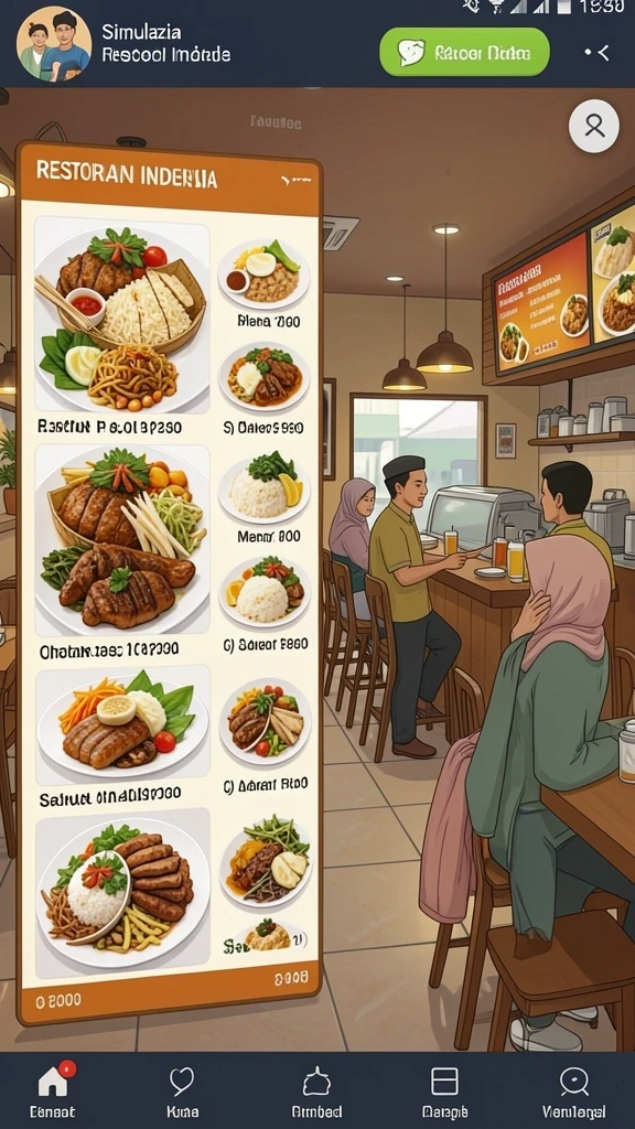 Pengaturan grafis yang memukau dan efek suara.