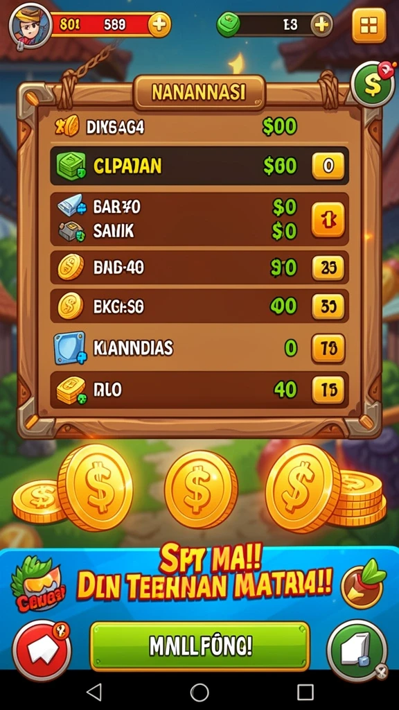 Karakter unik yang bisa diunlock dalam permainan.