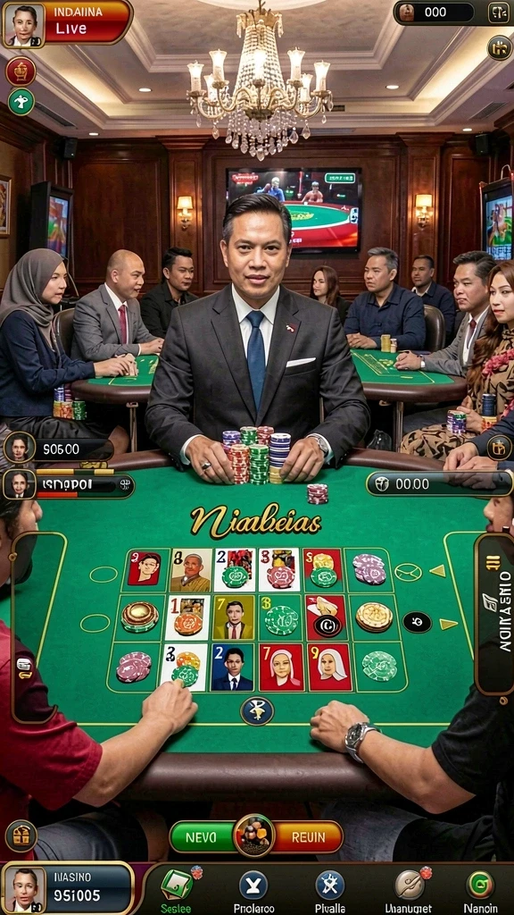 Grafis karakter yang detail dan atraktif.
