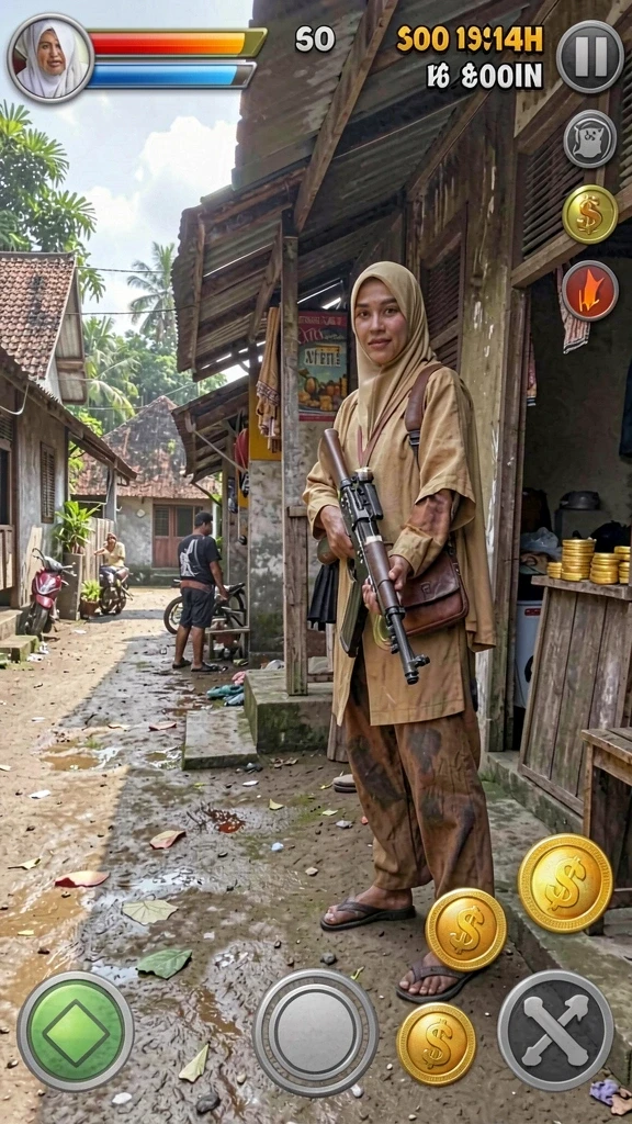Tampilan awal yang menarik dan ramah pengguna.