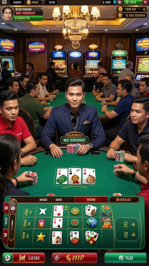Tampilan antarmuka pengguna MT966 yang menarik.