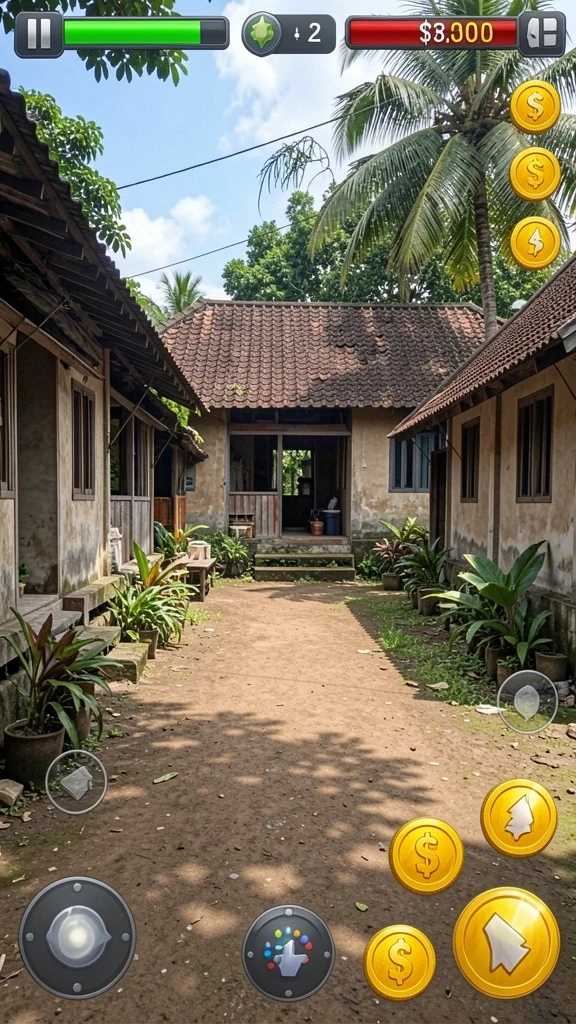 Momen seru saat berkompetisi dengan teman-teman.