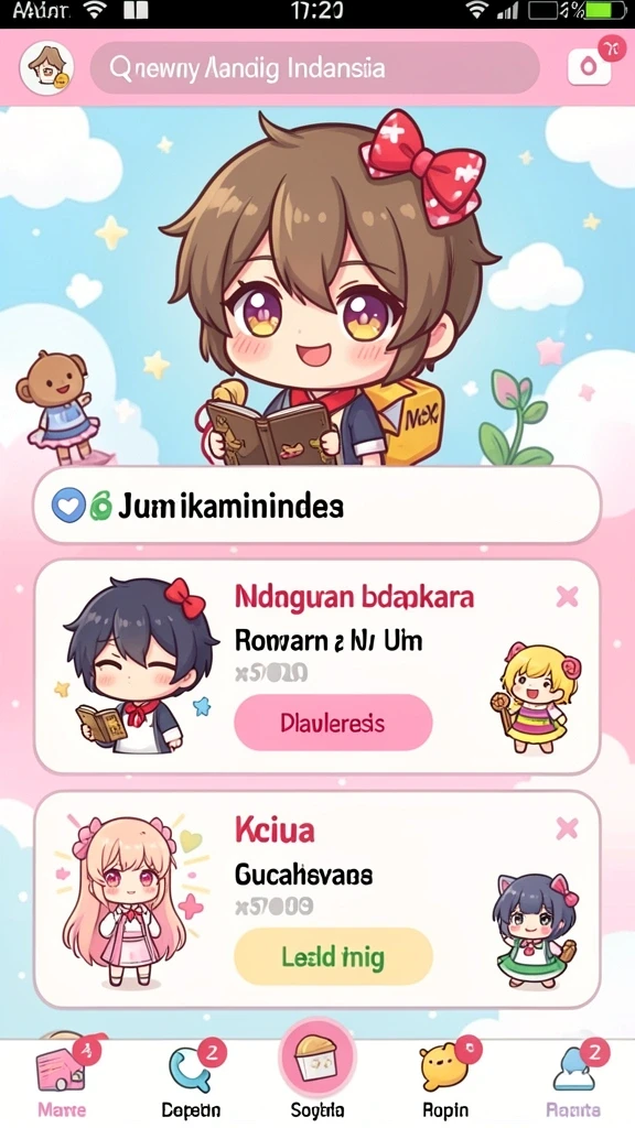Mode multiplayer yang memungkinkan bermain bersama teman.
