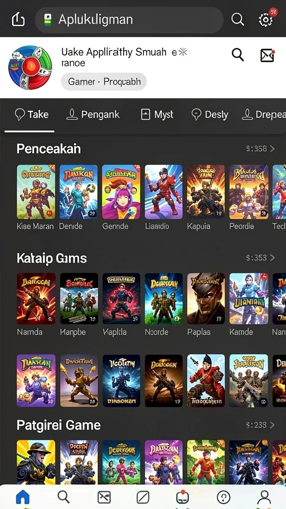 Tangkapan layar dengan karakter utama di level awal