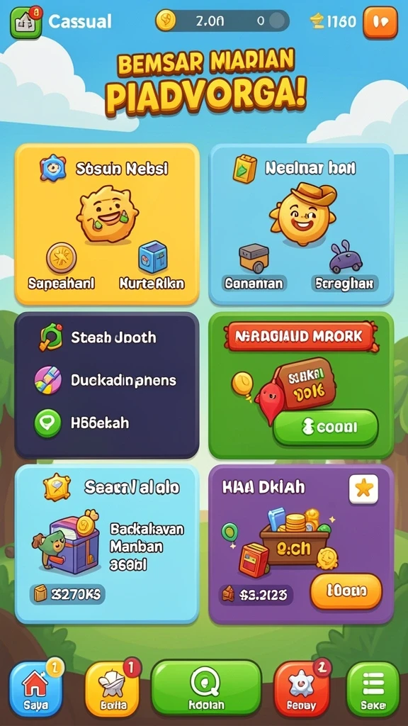 Tampilan antarmuka yang intuitif dan user-friendly.