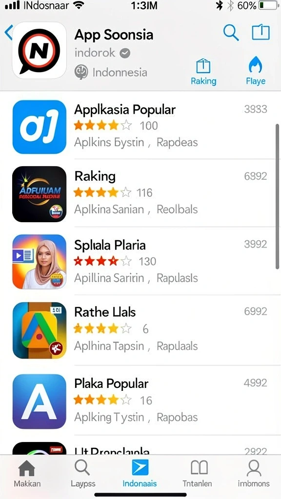 Tampilan antarmuka yang menarik dan user-friendly.