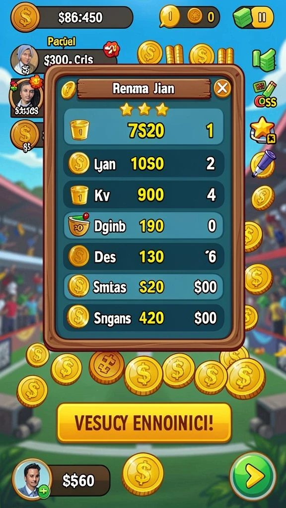 Fitur bonus yang menguntungkan bagi para pemain.