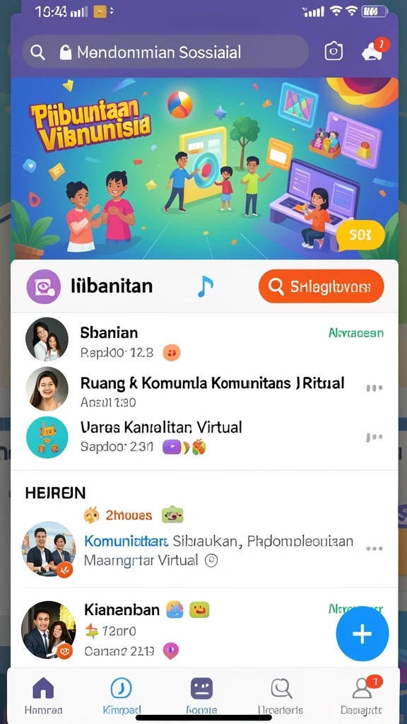 Tampilan awal TAR555 yang menarik dan user-friendly.