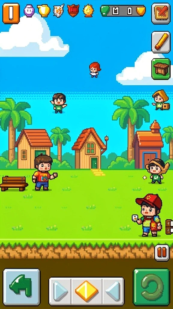 Level kesulitan yang bervariasi untuk semua pemain.