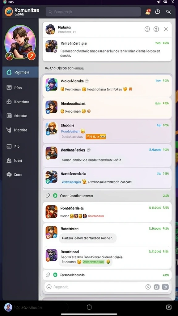 Tangkapan layar kedua memperlihatkan pemandangan indah di dalam game.