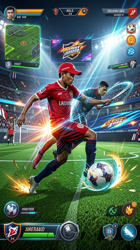 Screenshot saat bermain level tantangan baru.