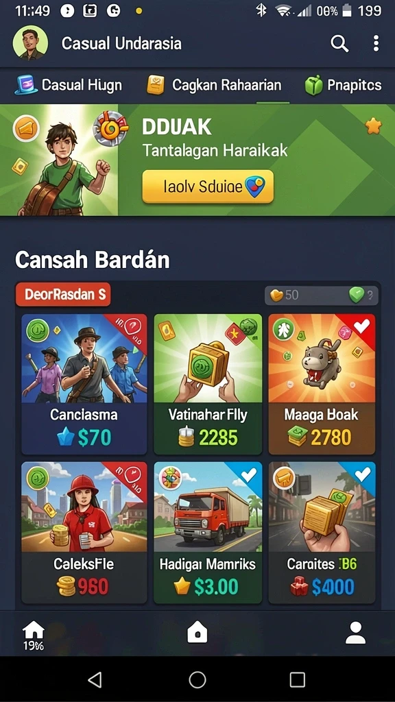 Fitur multiplayer yang memungkinkan kompetisi dengan pemain lain.
